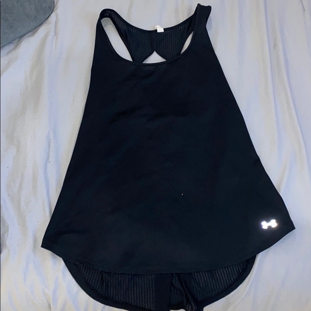 Women’s Under Armour Black Workout Tank Size XL
